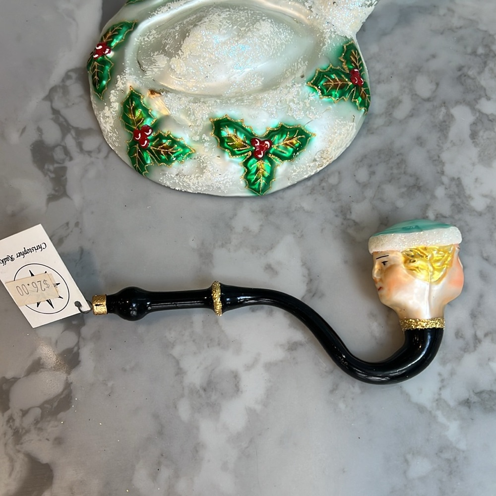 Christopher Radko Talking Pipe 91-093-1